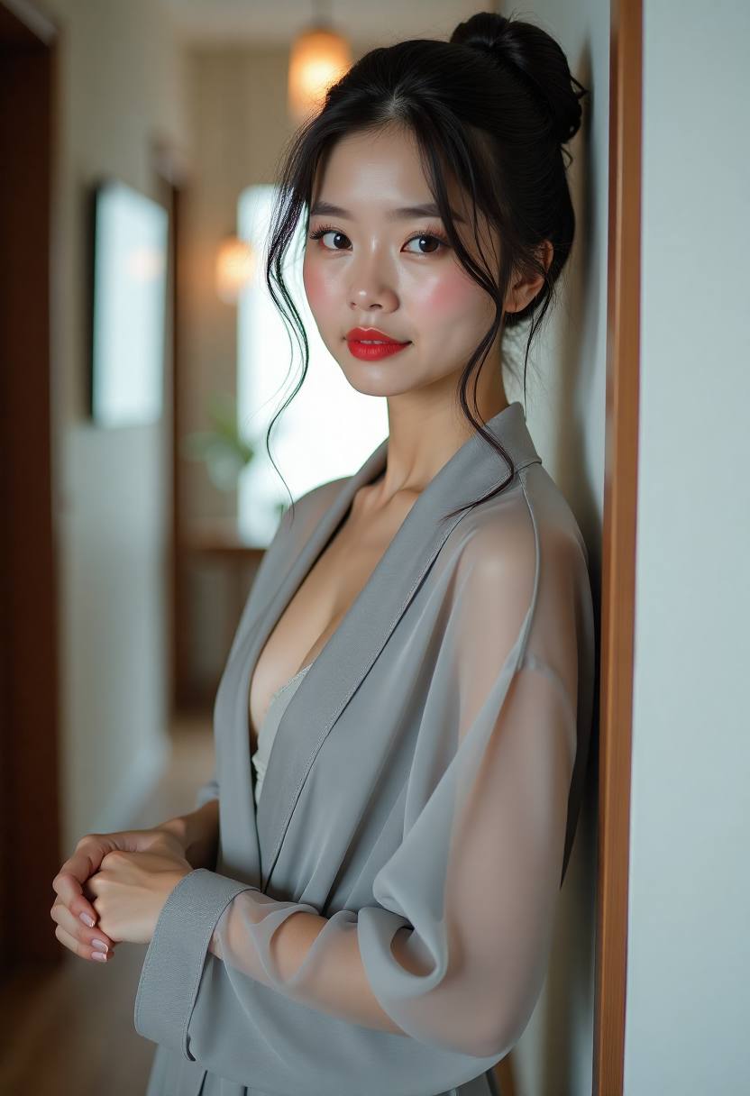昏暗诊疗室里的窗影与空椅