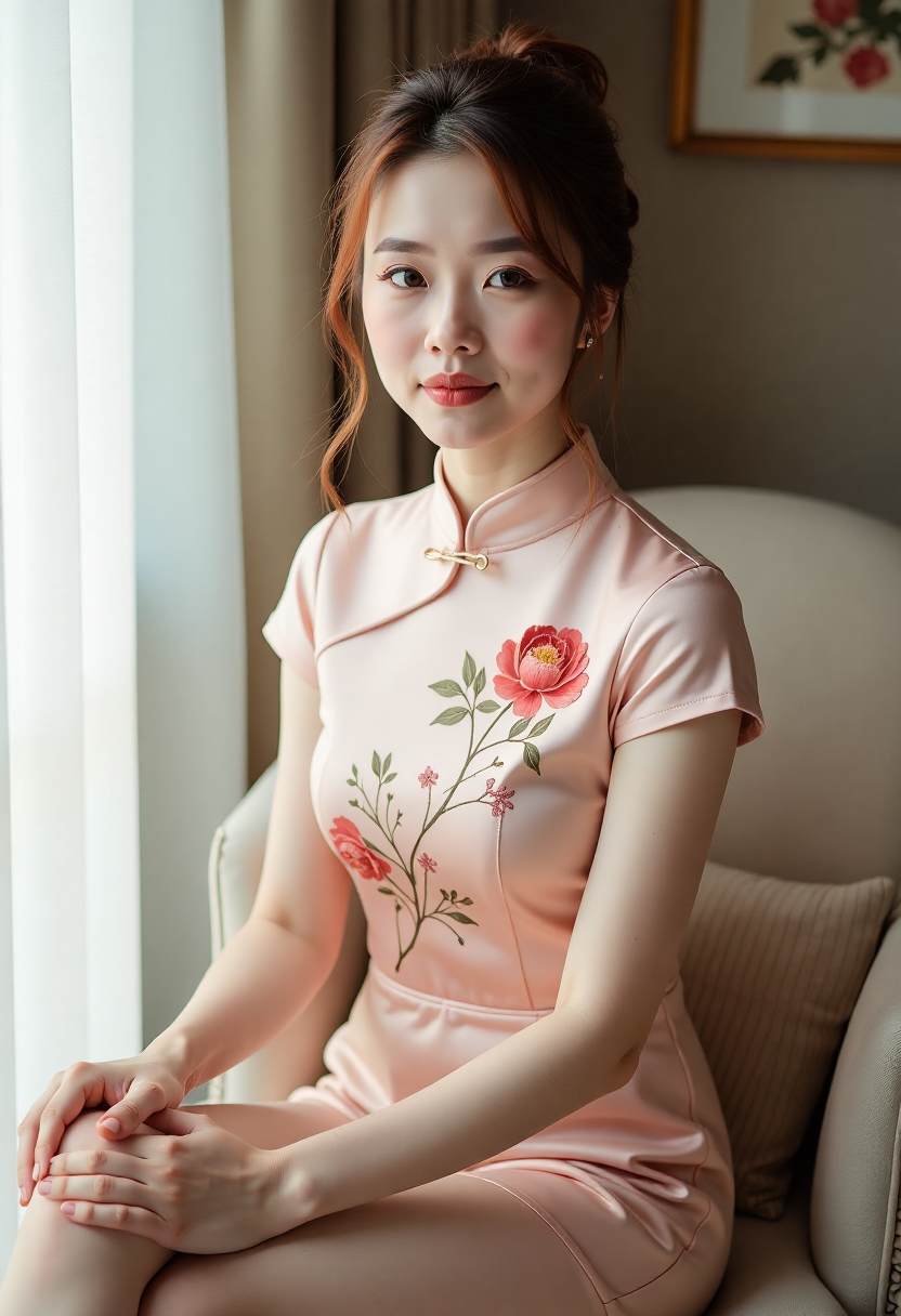 《蔷花，红莲》电影海报图